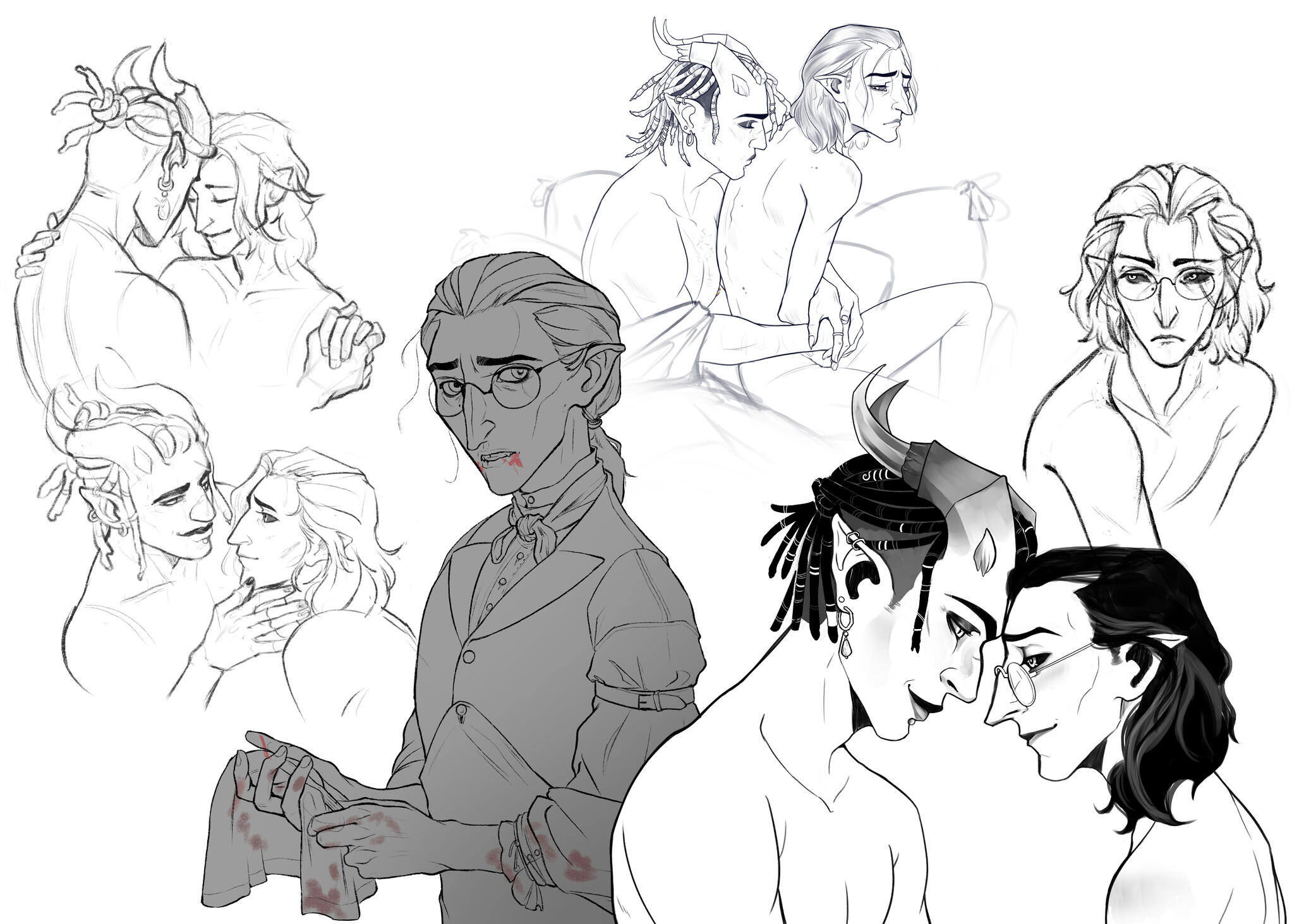 Personal D&D sketches
